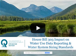 YouTube: Drinking Water Webinar: House Bill 303 Impact on Water Use Data Reporting and Water System Sizing Standards
