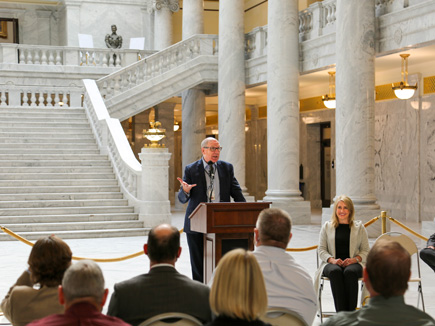 Utah Department of Environmental Quality celebrates 30th anniversary, Representative Steve Handy