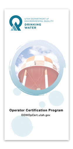 Screenshot: Drinking Water Operator Certification Program Brochure PDF