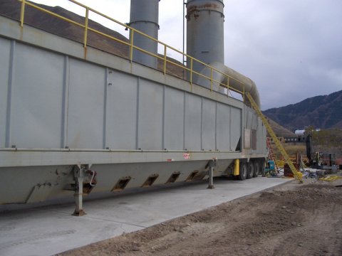 Ensign-Bickford Company Soil Cleanup: thermal treatment unit baghouse