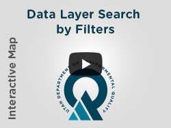 Water Quality Data Layer Search by Filters: Interactive Map