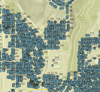 Lead Interactive Map Screenshot