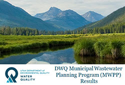 Screenshot Municipal Wastewater Planning Program Results 2020