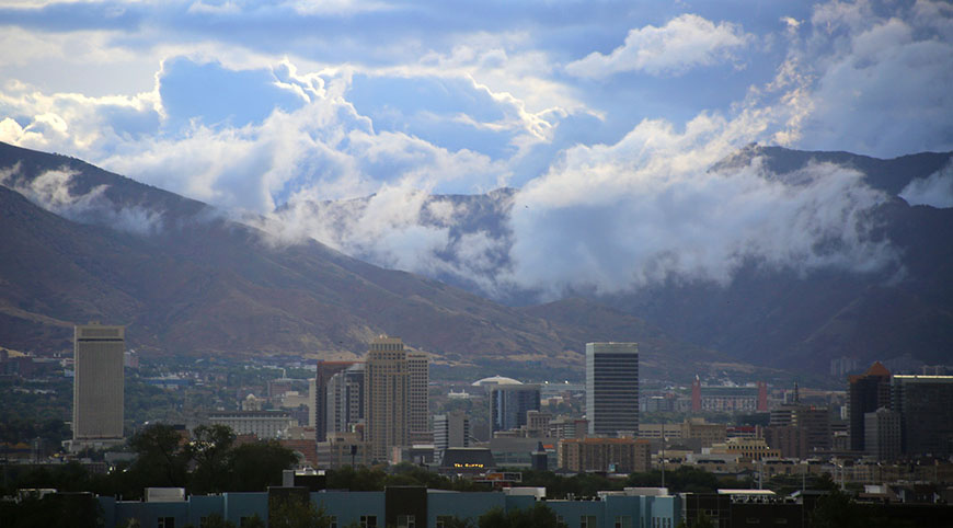 Salt Lake City Stormy Skies