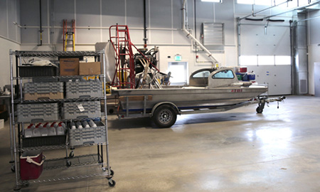 DEQ Tech Support Center Large Vehicle Storage