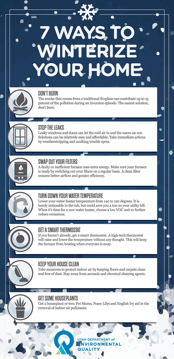 Infographic: Ways to Winterize Your Home