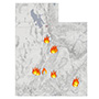 Find Wildfires Wildfire Dashboard Icon