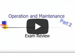YouTube: Operation and Maintenance Part 2